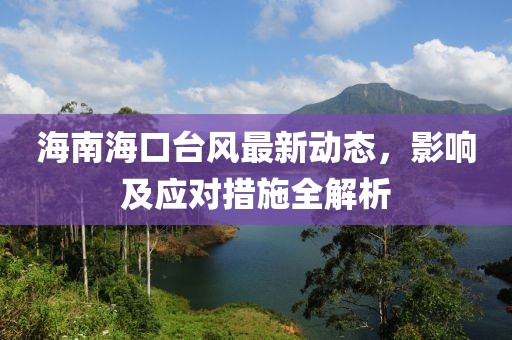 海南海口台风最新动态，影响及应对措施全解析