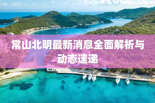 常山北明最新消息全面解析与动态速递