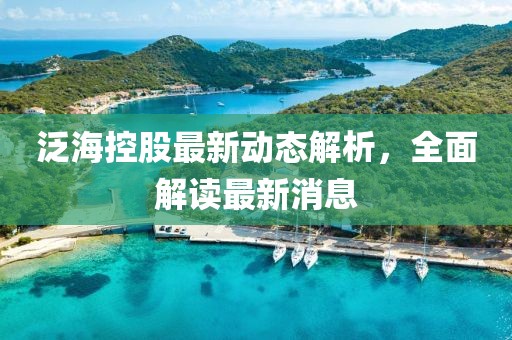 泛海控股最新动态解析，全面解读最新消息