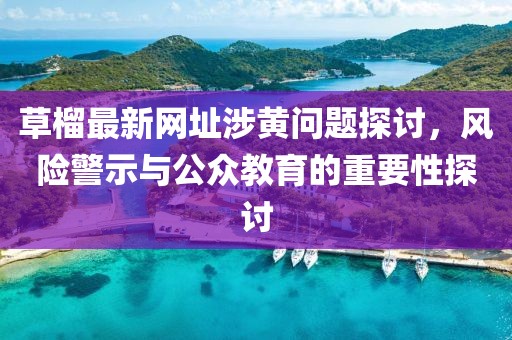 草榴最新网址涉黄问题探讨，风险警示与公众教育的重要性探讨